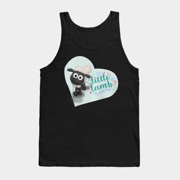 Vintage Sheep TV Series Cartoon The Shaun Tank Top by WelchCocoa